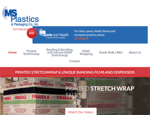 Tablet Screenshot of msplastics.com